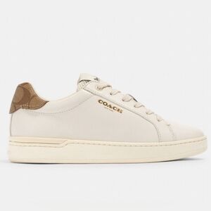 Coach Cream and Brown Women's Sneakers US7.5B/EUR38